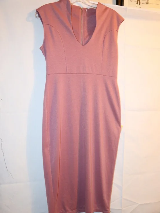 Almost Famous Pink Dress Shift Size Small - Picture 4 of 12